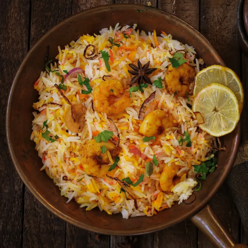 Shrimp Biryani