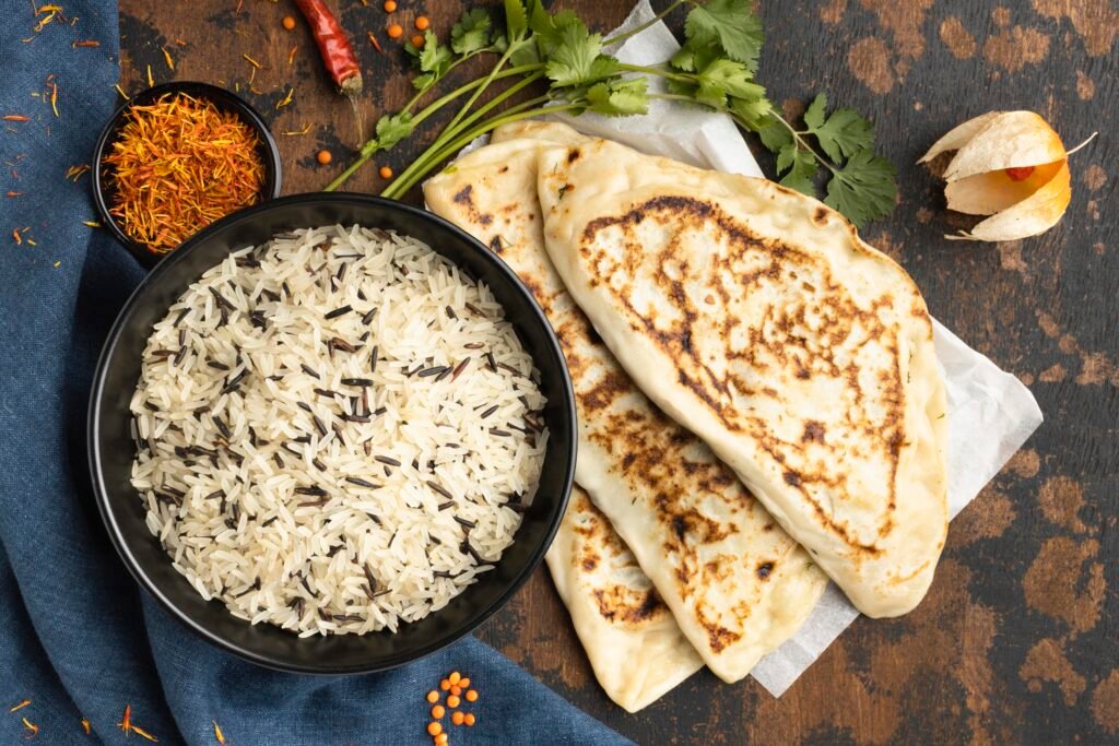 Rice And Bread